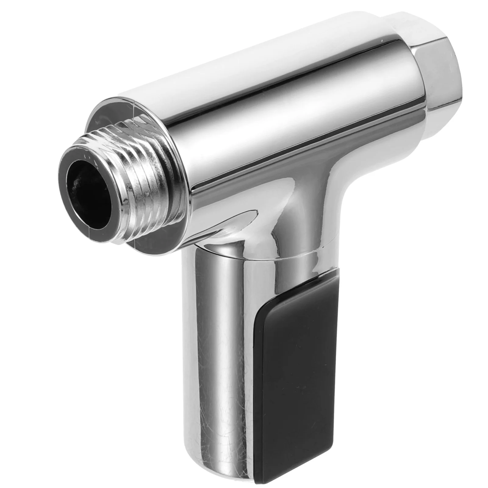 

Silver LED Digital Shower Thermometer Free Accurate Real Time Water Temperature Monitor Standard Nut Quick Easy Install