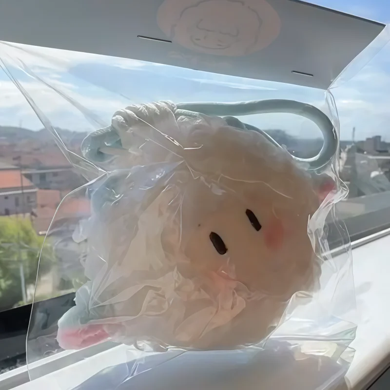 Mooie Cartoon Schapen Pluche Model Pop Tas Ornamenten Briefpapier Widget Kamer Decoratie Speelgoed Verrassing Verjaardagscadeau Meisje Gift