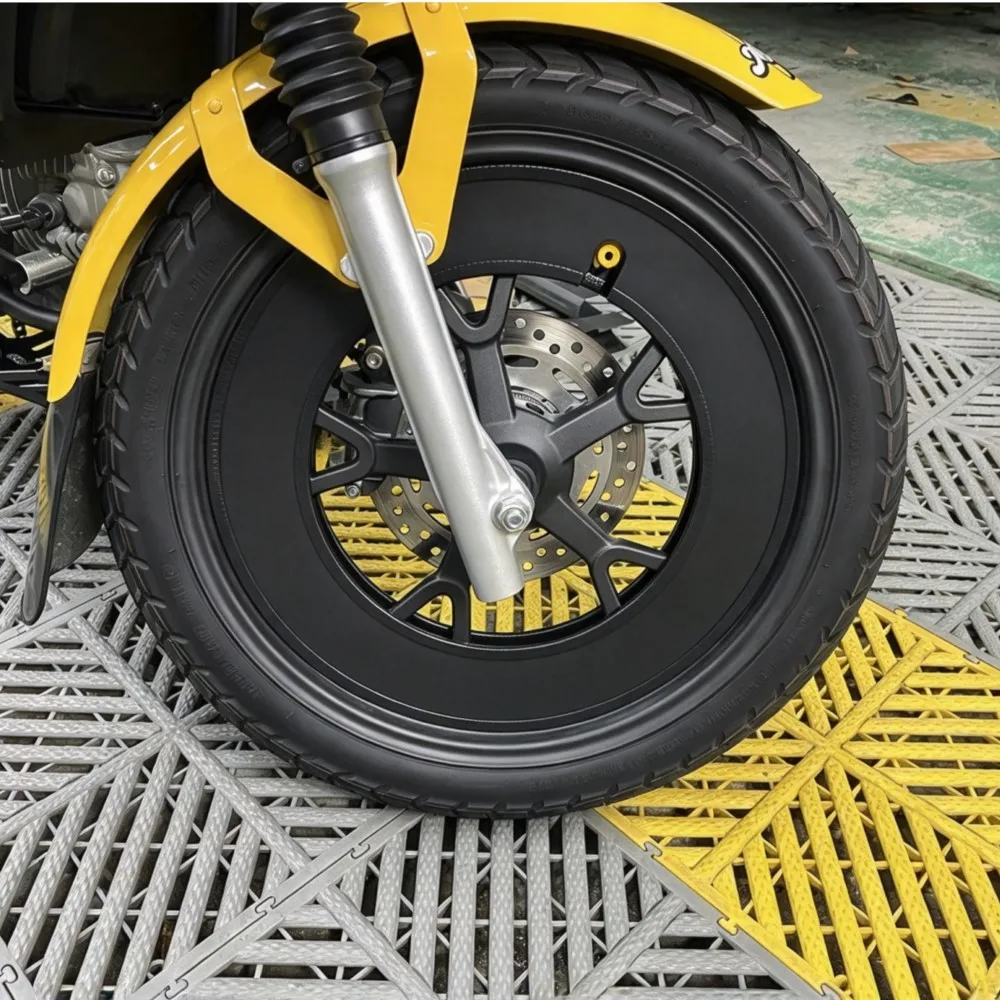 For HONDA CC50 CC110 CT125 CT110 DAX125 DAX 125 Motorcycle Retro Hub Cover Closed Disc Accessories 17 Inches Wheel Rim Cover Set
