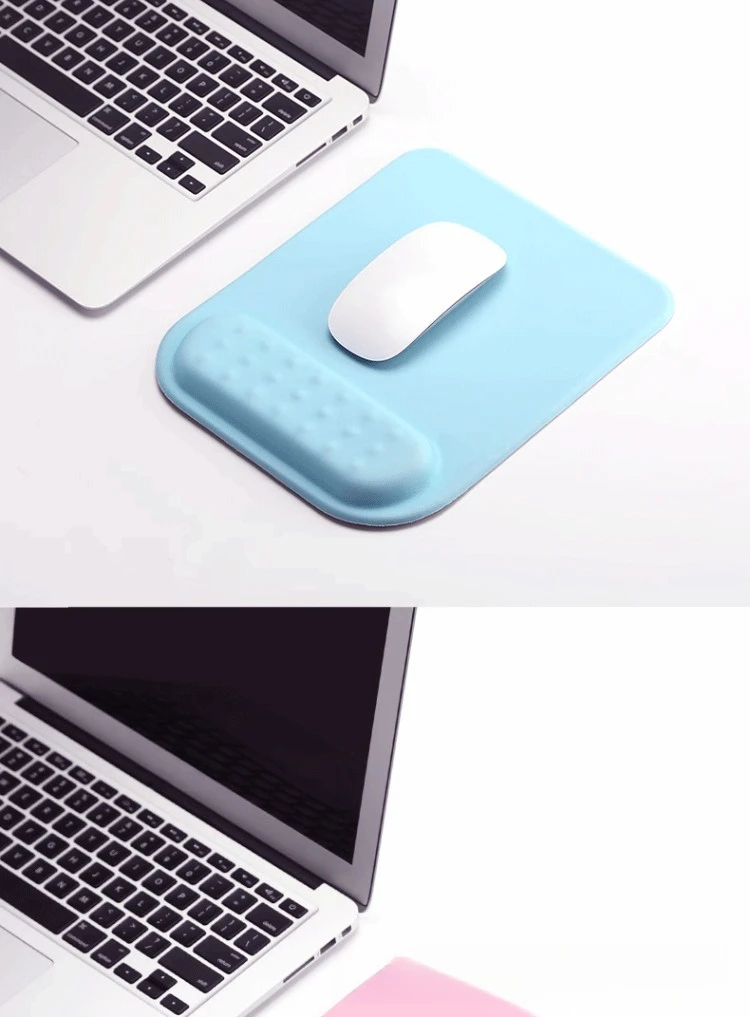 Silikon-Handgelenkauflage für Mauspad, 8 Farben, Büro- und Gaming-Unterlage, ergonomisch, rutschfest, Schreibtischunterlage mit Massagefunktion – Detail 7