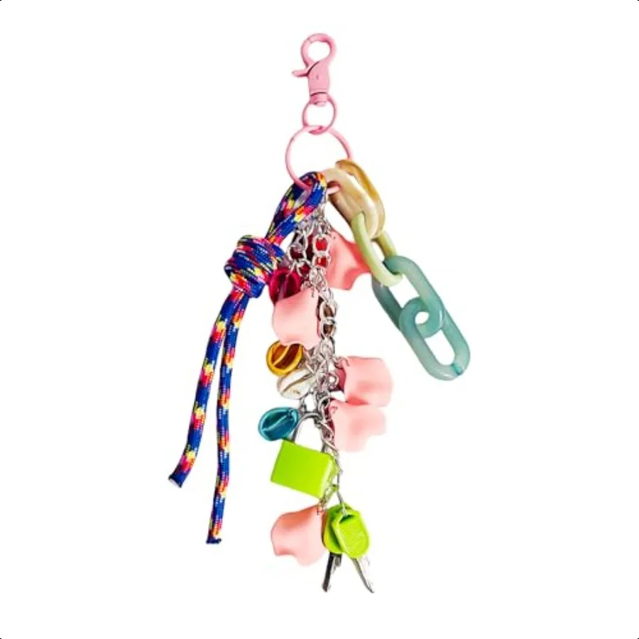 

QTMY Keychain Bag Charms for Handbag Purse Backpack Accories for Bogg Bag676