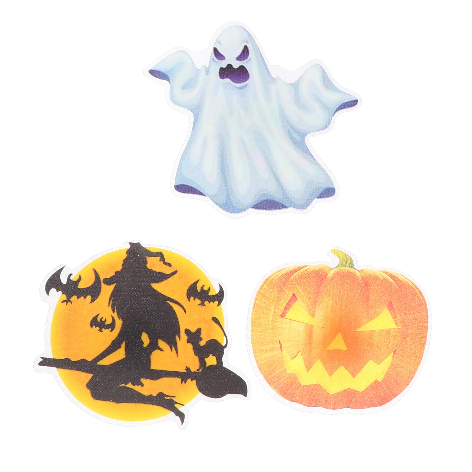 

3Pcs Decorative Fiber-Optic Halloween Lamps Festival Hanging Lights Luminous Adornments Party Lighting Supplies