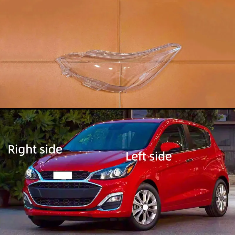 

For Chevrolet Spark 2018 2019 Car Headlight Shell Headlamp Cover Replace Lamp Shade Headlamp Lens Glass
