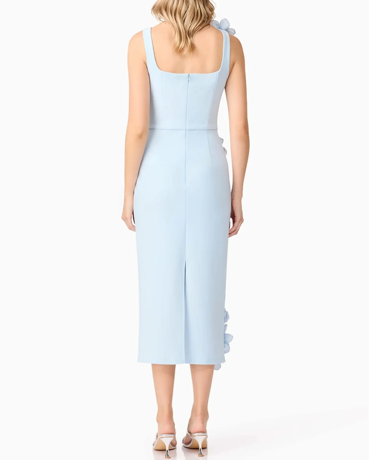 CustomizedvCustomized 고품질 저지 3D 꽃 크리스탈 진주 이브닝 드레스 섹시한 민소매 연예인 가운 맞춤 제작