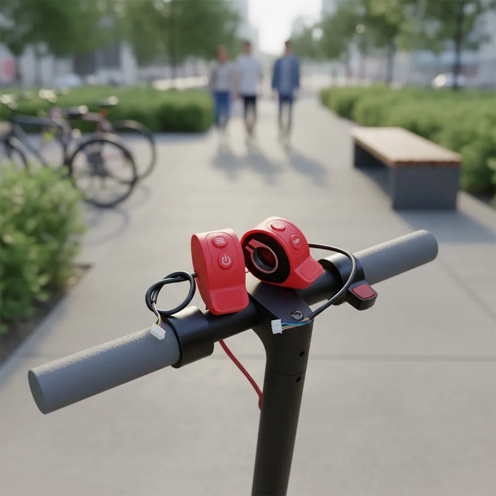 

Курок газа (акселератор) для самоката HX, пластиковый корпус, простая установка, чувствительное управление, для ежедневных поездок