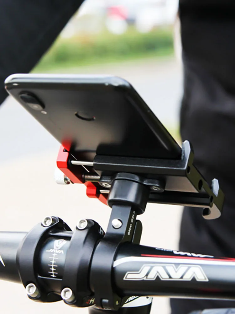 AliExpress GIYO Giyo Bicycle Cell Phone Holder Aluminum Alloy Holder Mountain E-bike Cell Phone Holder 360°Navigation Mount G001