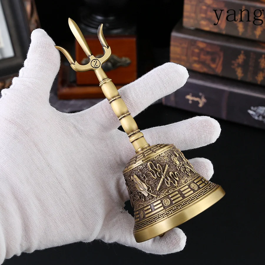 CX refined copper manufacturing diamond bell ornament, handicraft five-strand copper bell