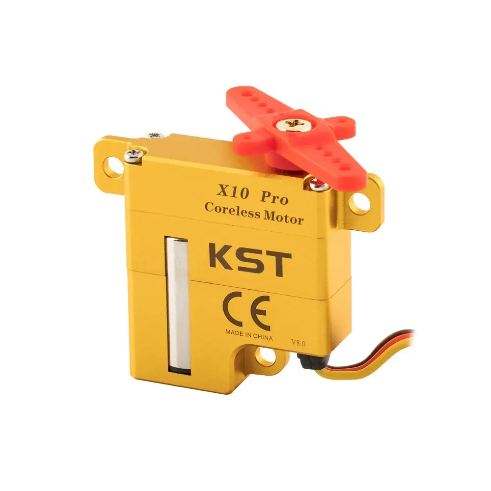 KST X10 Pro Digital Metal Gear Servo 11.5kgf.cm 0.10sec High Torque for F5J Competition Gliders Large Scale RC Gliders