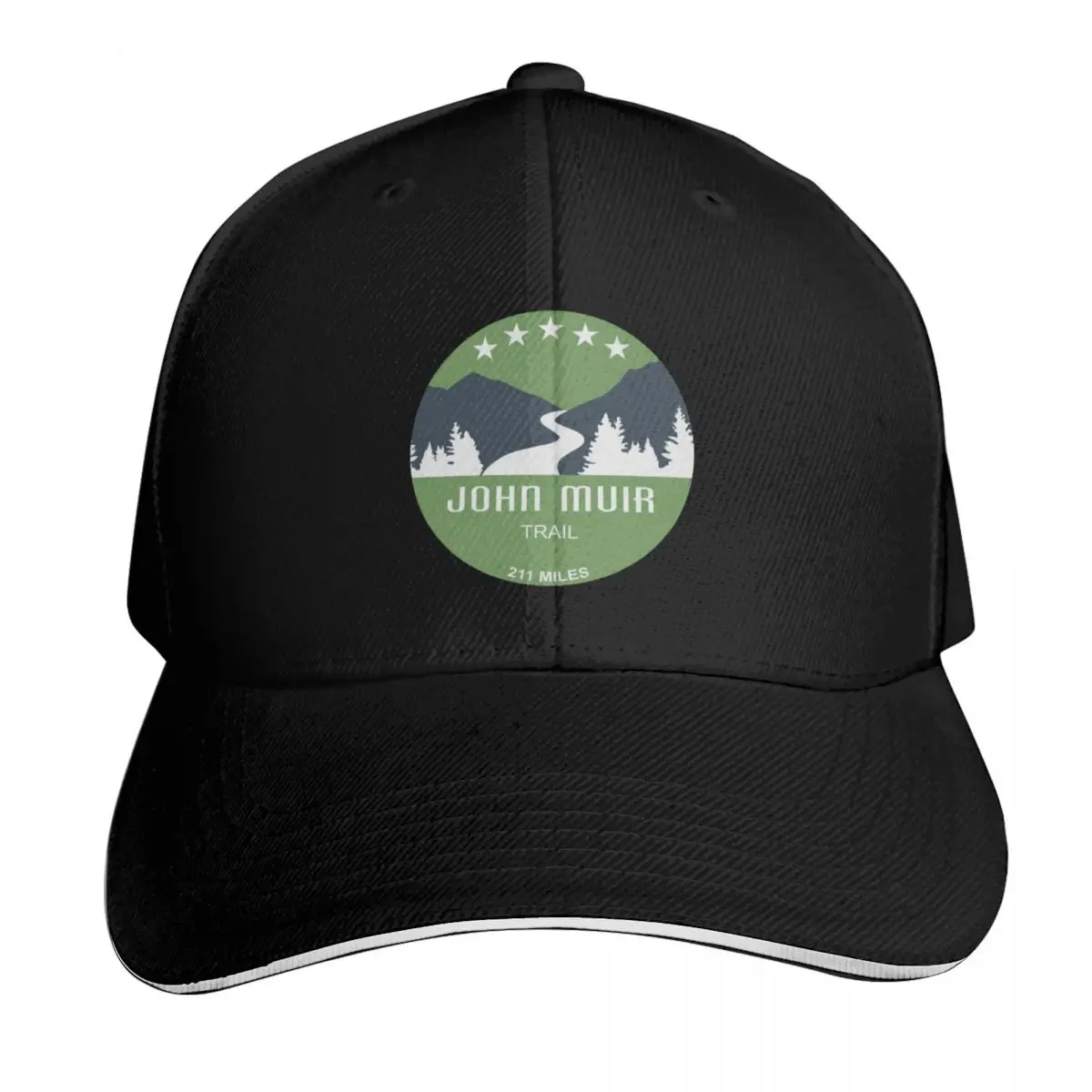 Gorra de béisbol John Muir Trail, nueva gorra con protección UV, gorra solar, gorra de Navidad, gorra de espuma para fiesta, para hombre y mujer