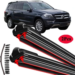 For Mercedes-Benz GL GLS Class X166 2013~2019 Front Windscreen Wipers Car Accessories 2014 2015 2016 2017 2018 Car Wiper Blades