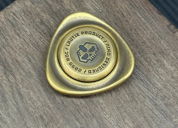Lautie ROC 1.0 brass EDC decompression toy