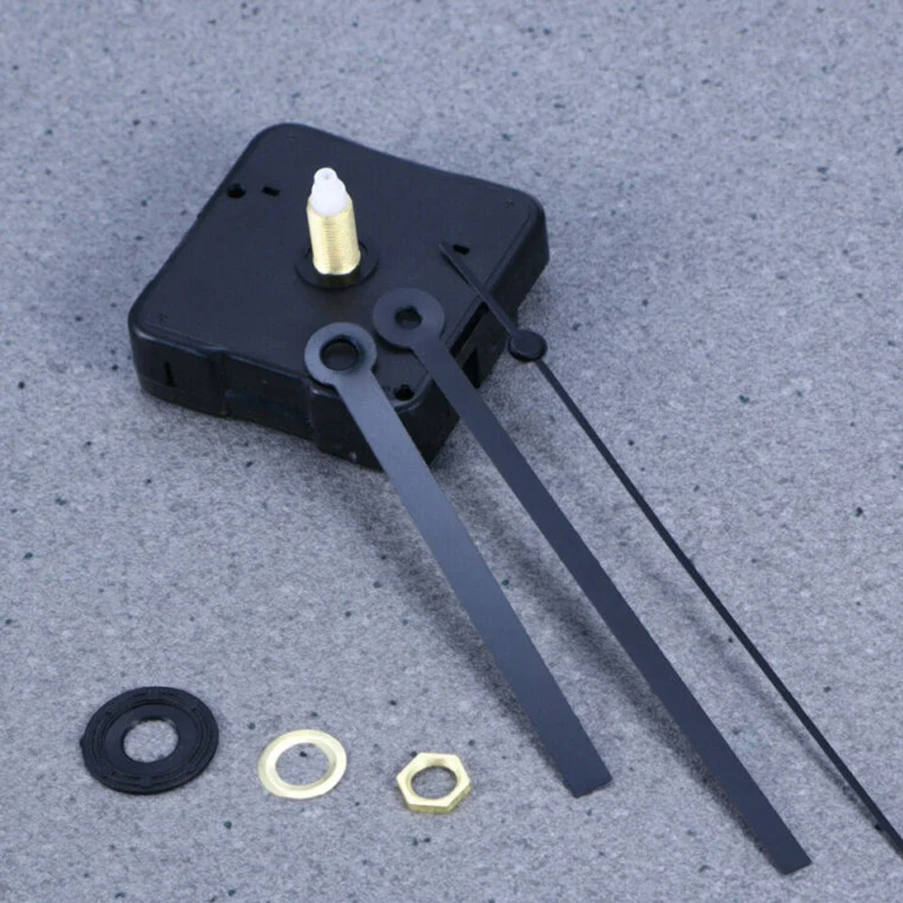 Hands Mechanism Clock Movement Kits Black Mode Replacement Silent Quartz Tool Wall Clock DIY Mechanism High Quality