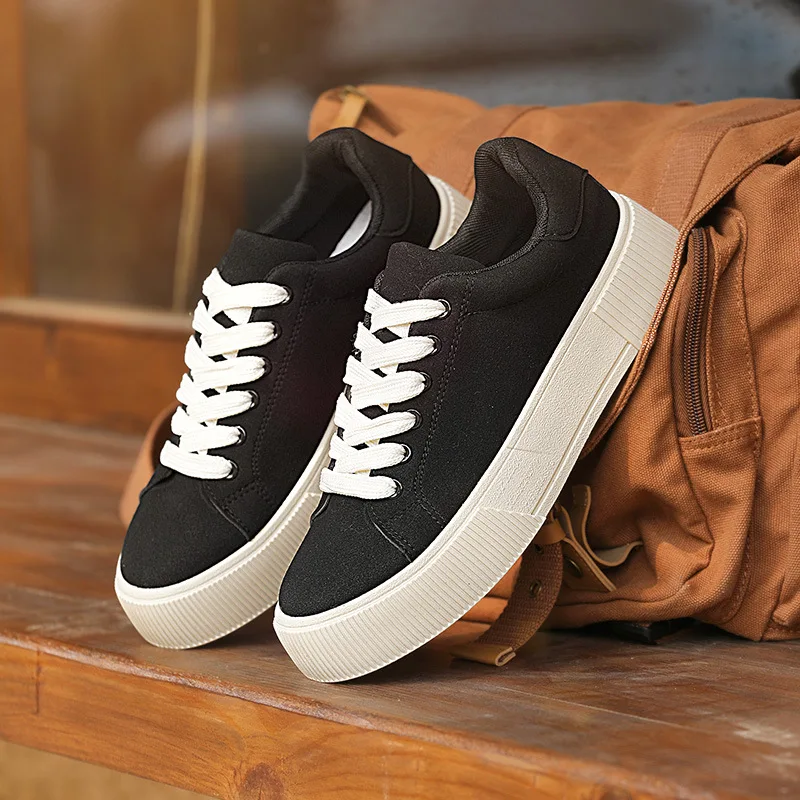 

2026Men's Shoes Fashion Outdoor Casual Shoes Youth Student Skateboard Shoes Luxury Men Sneakers Large Size 39-48 Tenis Masculino