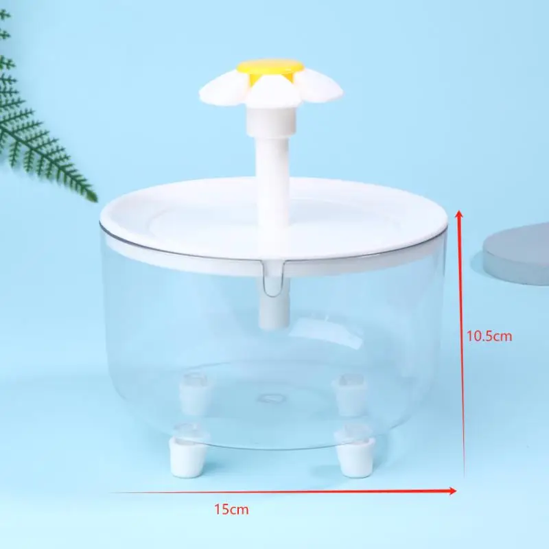 Auto Circulating Pets Water Fountain USB Electric Mute Cat Dog Drinker Bowl 1500mL Recirculate Filtring Water Dispenser
