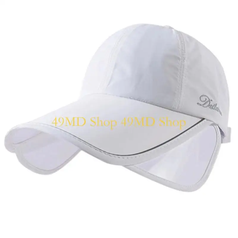49MD Comfortable Polyester Baseball Cap For Lady Women Kids With Sun Protections And Ventilation Hole Accent