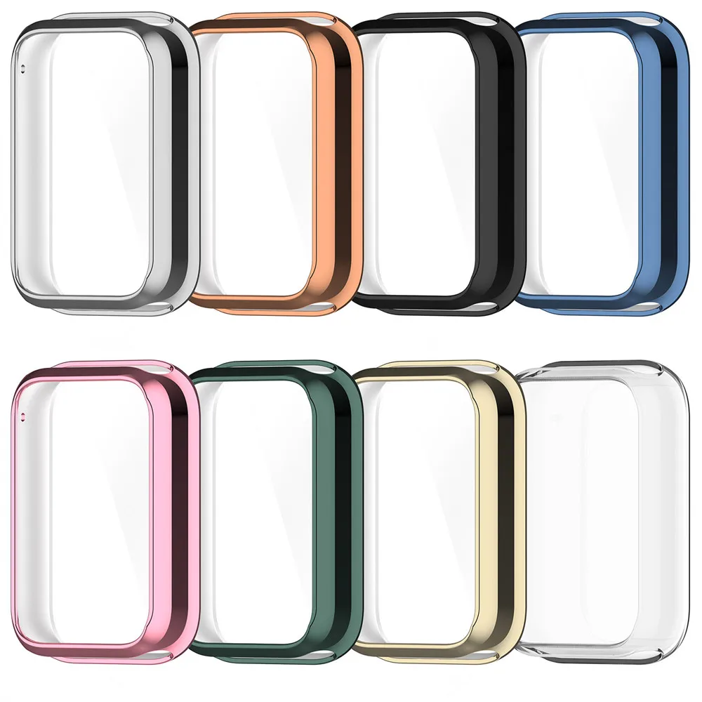 Case Cover and Tempered Glass Screen Protector For Xiaomi Mi band 8 pro Frame High Quality PC Slim Protective Accessories for Mi