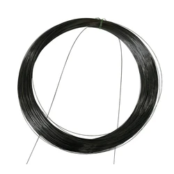 Alambre de acero con memoria de Nitinol súper elástico, alambre de aleación de níquel y titanio negro, 0,1-1,8 MM, alambre de pesca de filamento hiperelástico, 5M