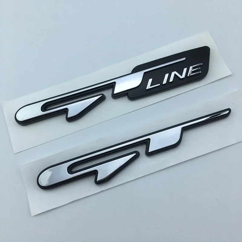 1X Car Tuning for Hyundai Kia GT LINE logo Langdong GTline Leading Smart Running K3K4K5 Stinger sticker Accessories car stickers