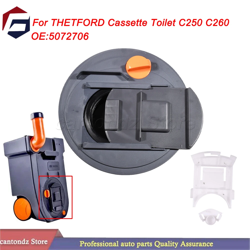 

5072706 Fit For THETFORD Cassette Toilet C250 C260 HOLDING WASTE TANK MECHANISM SC250 / SC260 Flap Blade Open