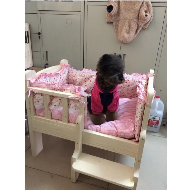 

Dog kennel, Teddy kennel, golden fur bed, cat kennel, larger than bear bed, small and medium-sized dog kennel,