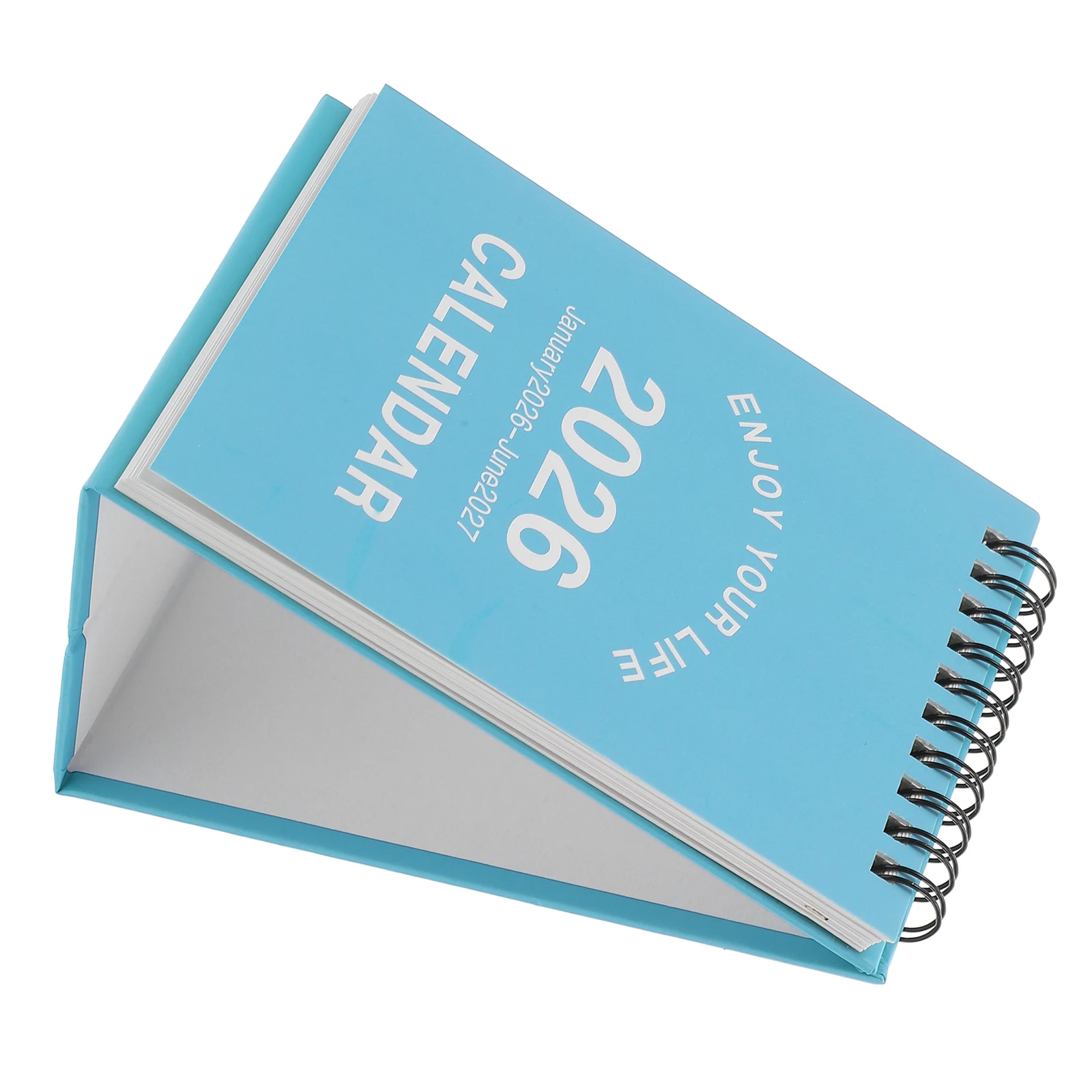2026 Desk Calendar Compact Mini Standing Flip Monthly Planner For Home Office School Smooth Writing Surface Desktop
