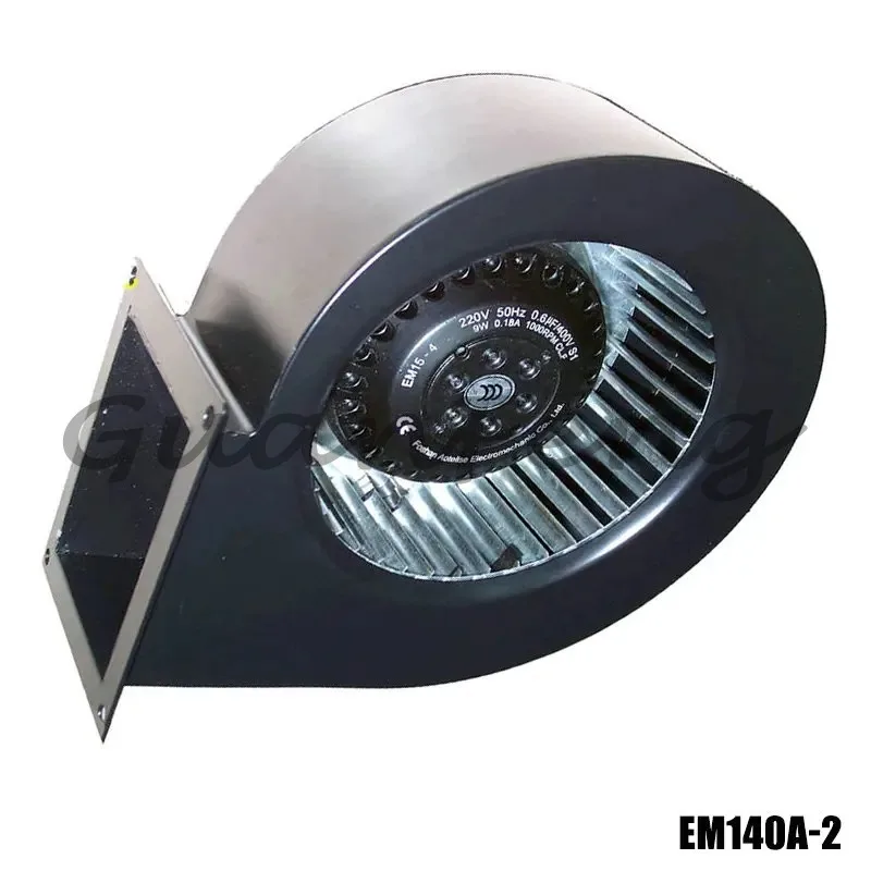 High Pressure Single Inlet Front Bending Centrifugal Blower EM140A, 100-240V External Rotor Exhaust Fan