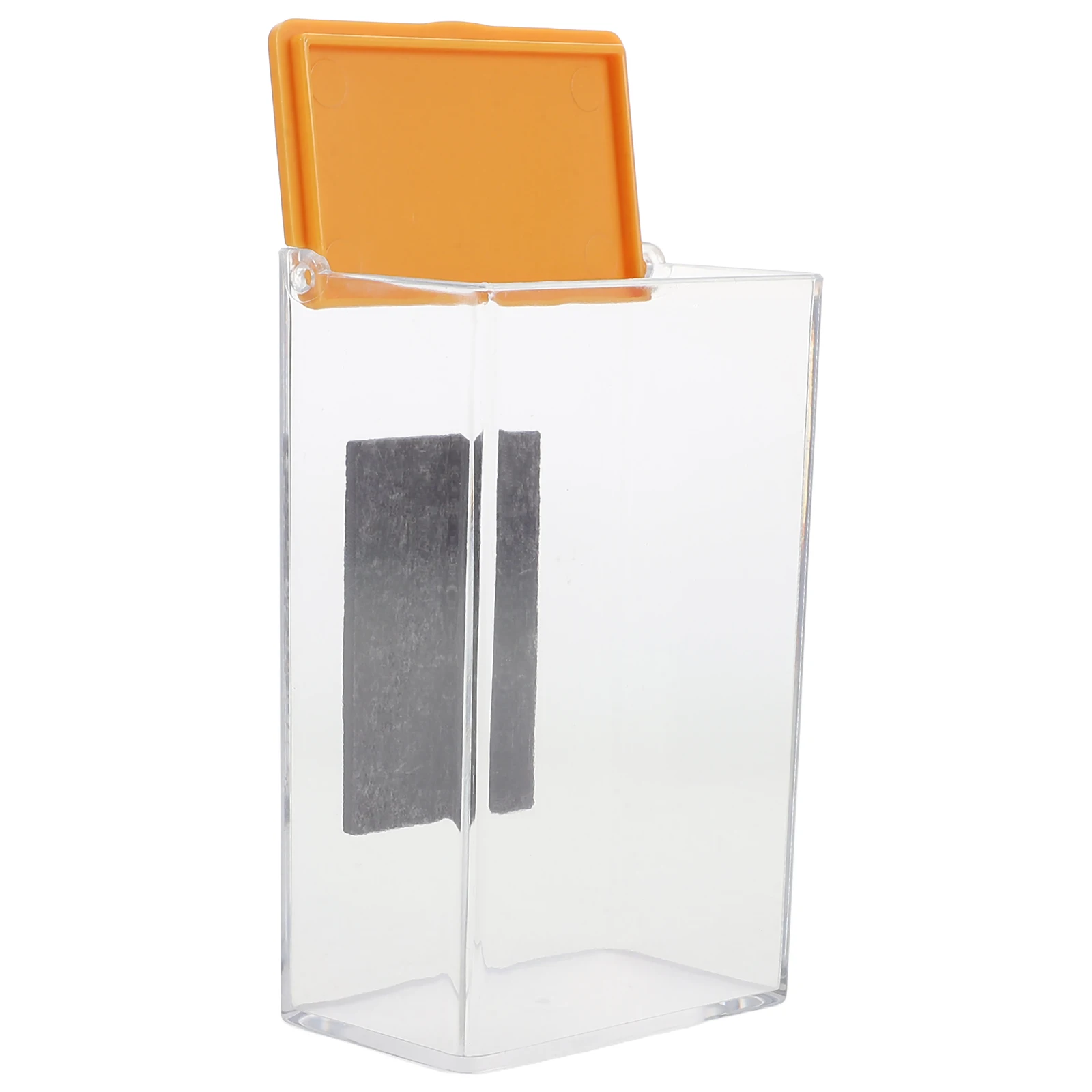 

Magnetic Storage Box for Refrigerator Metal Paper Holder Spice Fridge Plastic Laundry ganizer Multifunctional Wall Mounted Flip