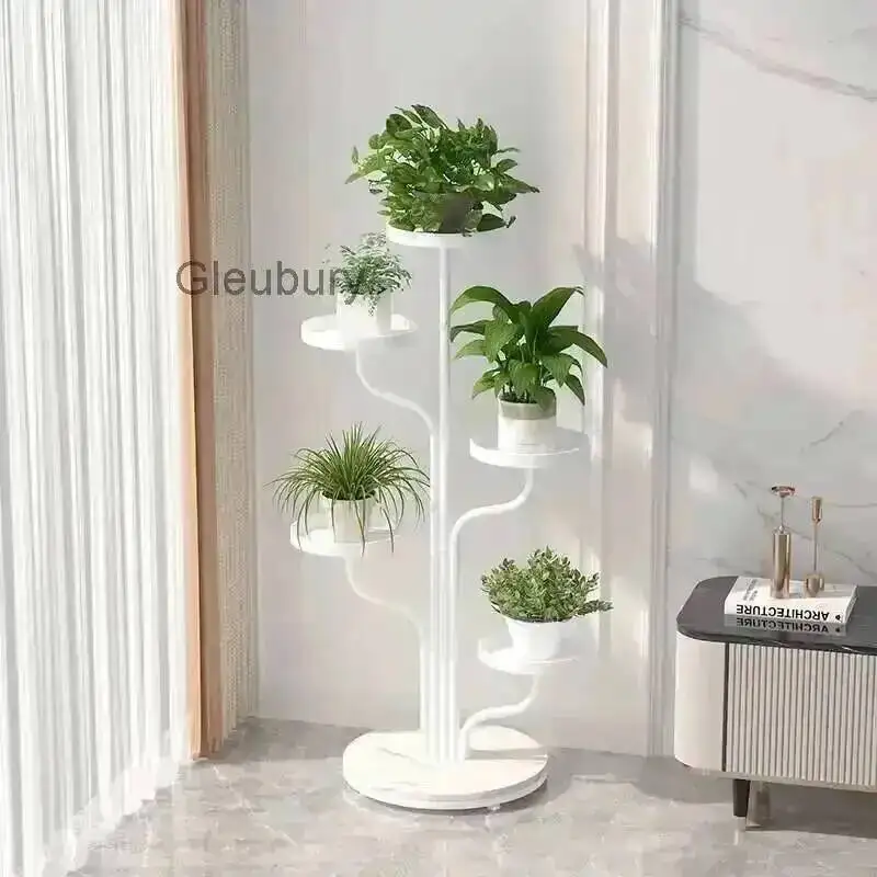 Aesthetics Flower Designer Modern Nordic Stand Decorations Fashion Plant Stand Indoor Light Luxury Plantenrek Home Furniture