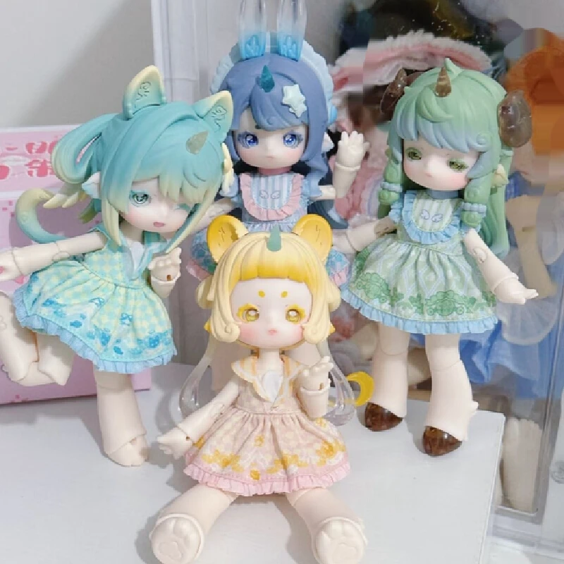 

Penny'S Box Antu Cute Beast Magic Series Слепая коробка из ПВХ Bjd Шарнирная кукла Beast Body Аниме Подвижная фигурка Модные рождественские игрушки