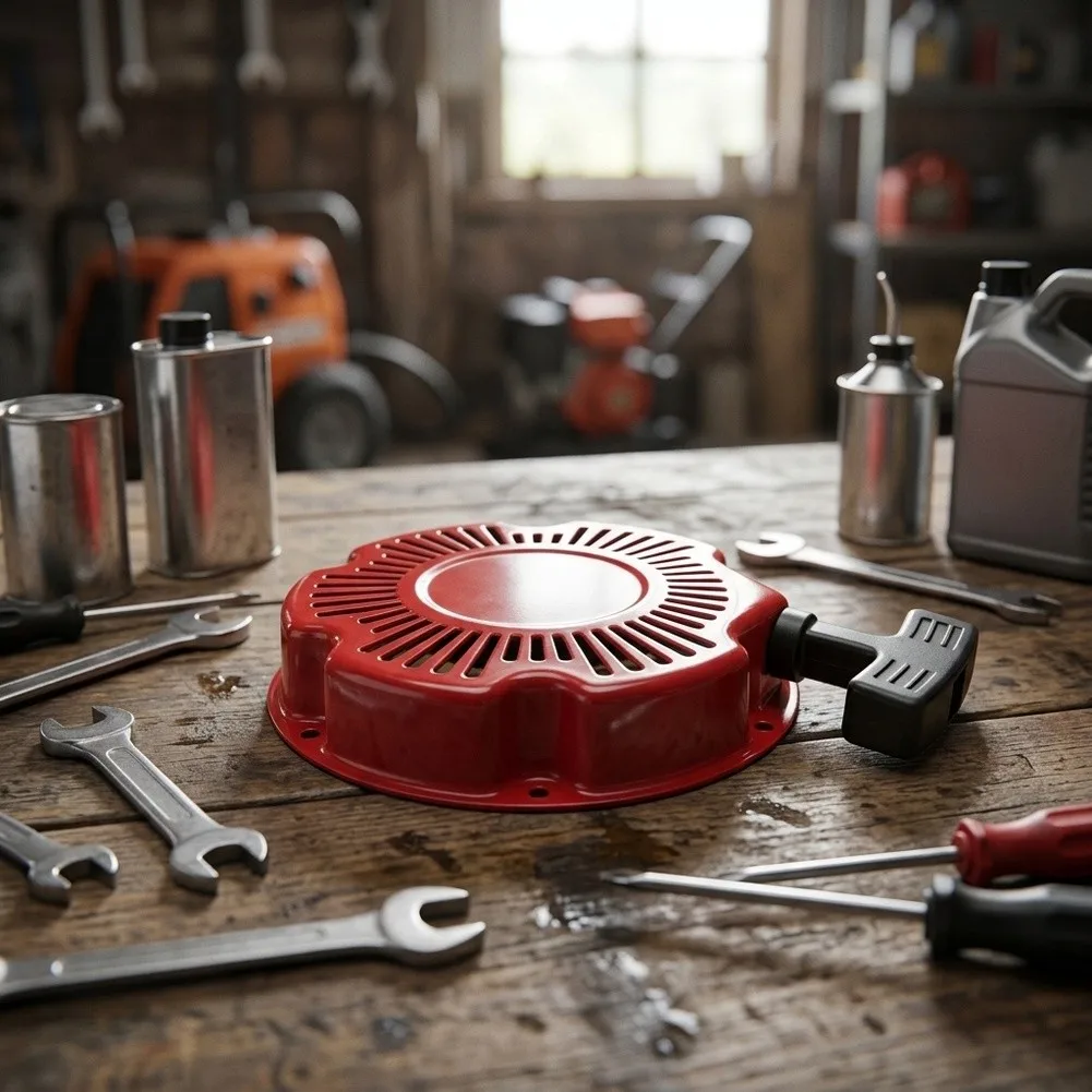 Replace Pull Start Assembly Recoil for starter Rewind for starter Kit Reinforced Housing Internal Spring System Pre-assembled