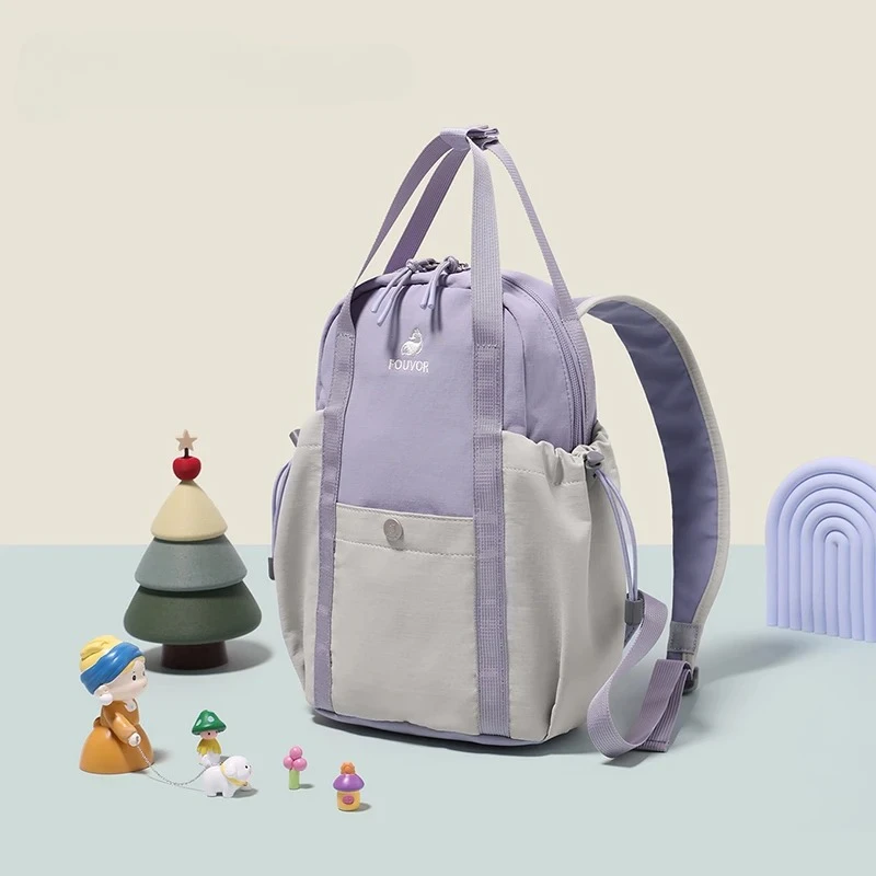 

EPOL Ultra-light Youth Backpack Sport Travel Bag Backpack Women's Small Nylon Waterproof Multi-Pocket Students Schoolbag 3047-01