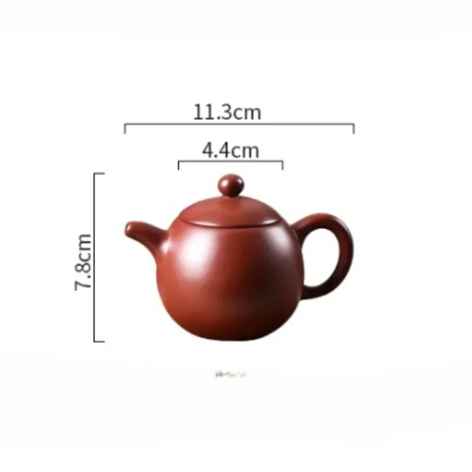 2024 Exquisite Chaozhou Red Mud Small Capacity Dragon Egg Pot - 150ml Detachable Sailor Pulling Pot for Household Kung Fu Tea Se