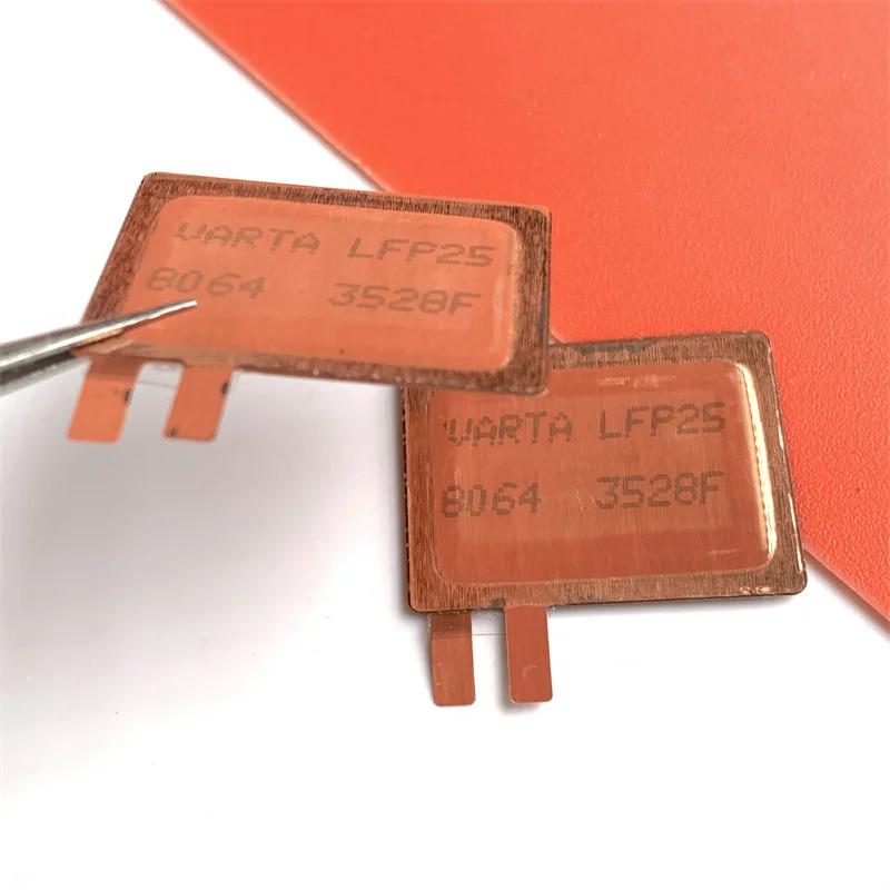 2PCS LFP25 imported VARTA ultra-thin lithium battery 0.4mm thinnest battery 3V 25mah genuine product