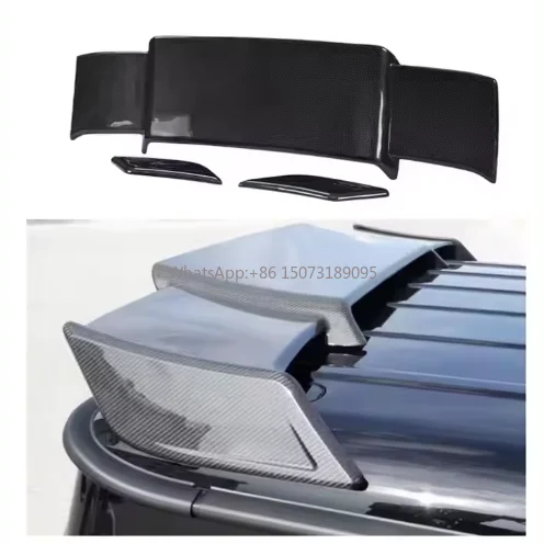

OEM Dry Carbon Fiber Rear Spoiler for Mercedes-Benz W463 2018+ Dry Carbon Fiber Roof Boot Spoiler Car Spoilers