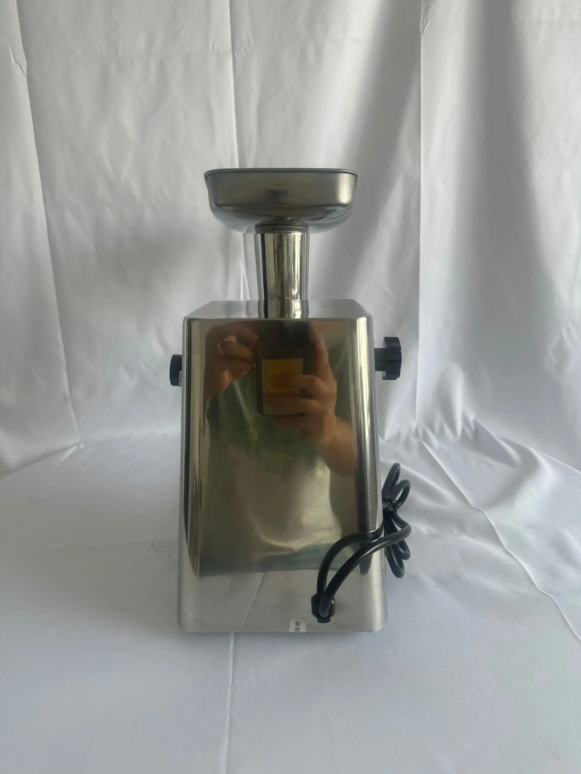 Compact Cold Press Juicer Machine Stainless Steel Low Speed Fruit Vegetable Juice Extractor Slow Masticating Auger Outdoor