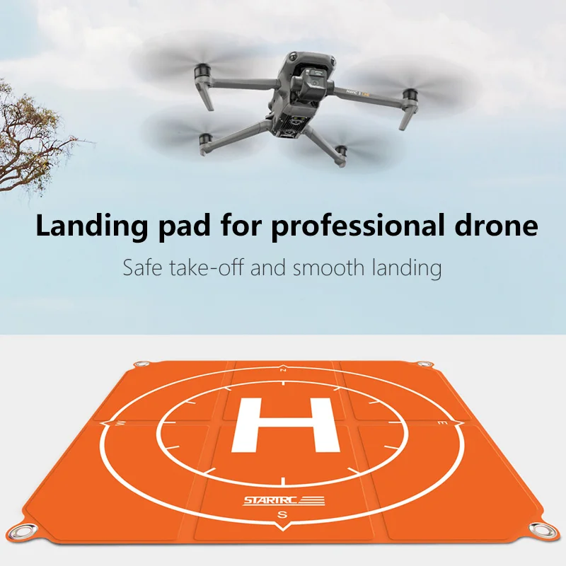 STARTRC Mavic 3 Landing Pad 65cm 50cm 56cm 80cm tappetino di atterraggio di sicurezza pieghevole impermeabile per DJI Mavic 3 PRO accessori per droni