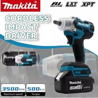 Makita DTW600 Impact Wrench High Torque Rechargeable 18V Auto Repair Power Tools Brushless Electric Wrench Cordless