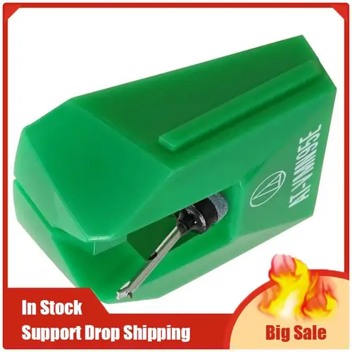 Imagen 2 del producto Mejores OFERTAS VMN95E Stylus imán móvil cartucho estéreo Stylus para LP reproductor de discos de vinilo tocadiscos fonógrafo accesorios Hi-Fi