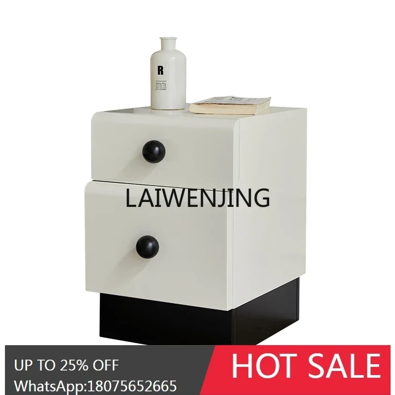 

household small apartment bedroom 30 cm very narrow mini creative bedside cabinet