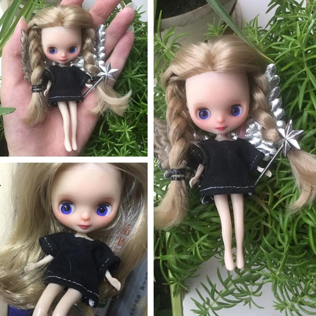 3inch BJD Doll Body, Great for Petite Blythe Doll Custom Use DIY Making, Female