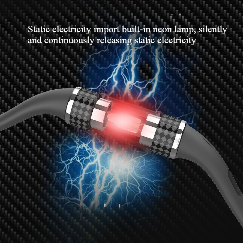 Silicone Anti-static Adjustable Wristband, Human Body Wireless Elimination and Anti-static Wristband Release Artifact