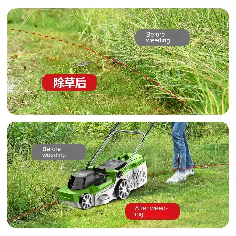 220V Self-Propelled Lawn Mower for Efficient Grass Cutting