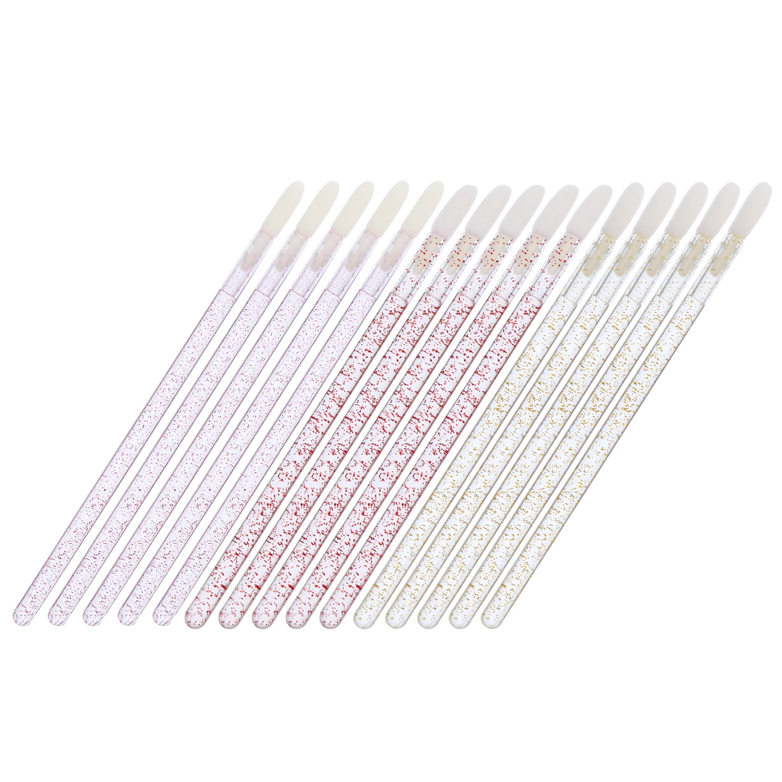 

150pcs Lip Brush Disposable Plastic Makeup Tool Crystal Stick Lip Gloss Applicator Lipstick Professional Travel Easy