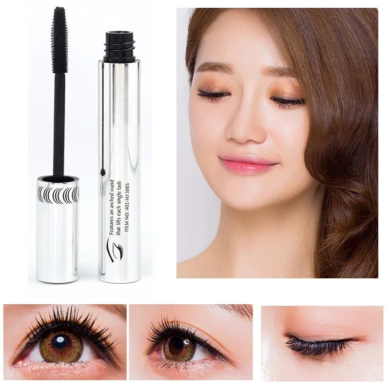 Qibest 4D Thick Eyelash Mascara Make up Longe Waterproof For Eyelash Extension Black Lengthening Not Blooming Quick Dry Makeup