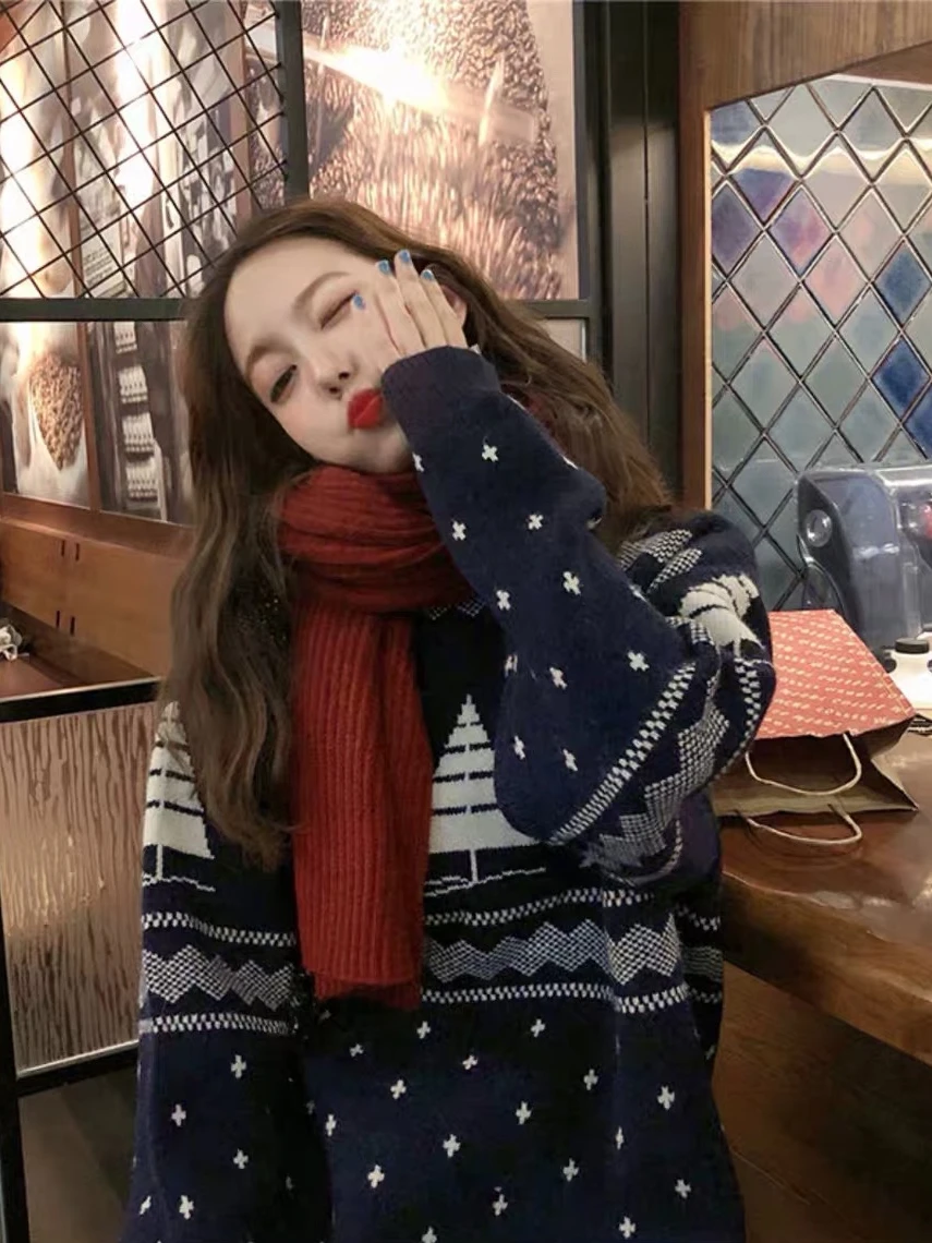 العصرية الأحمر فضفاض المرأة سترة ربيع الخريف الشتاء جديد Sle ملابس خارجية التخسيس Faionable Cisas العنصر جولة Ne طويلة... #4