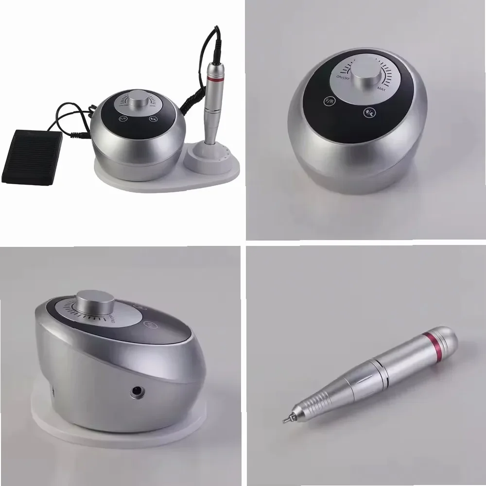 Cordless Electric Nail Drill, 45000 RPM Portable Manicure Tool for Home Gel Nail Art
