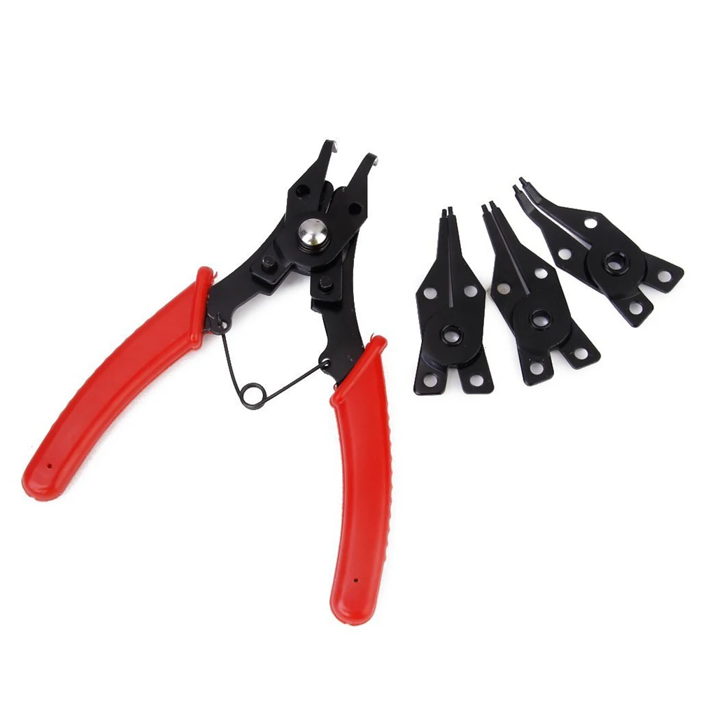

Pliers Multi Tool Circlip Internal External Remover Retaining Hand Tool Non Slip PVC Grip Drop Forged Steel