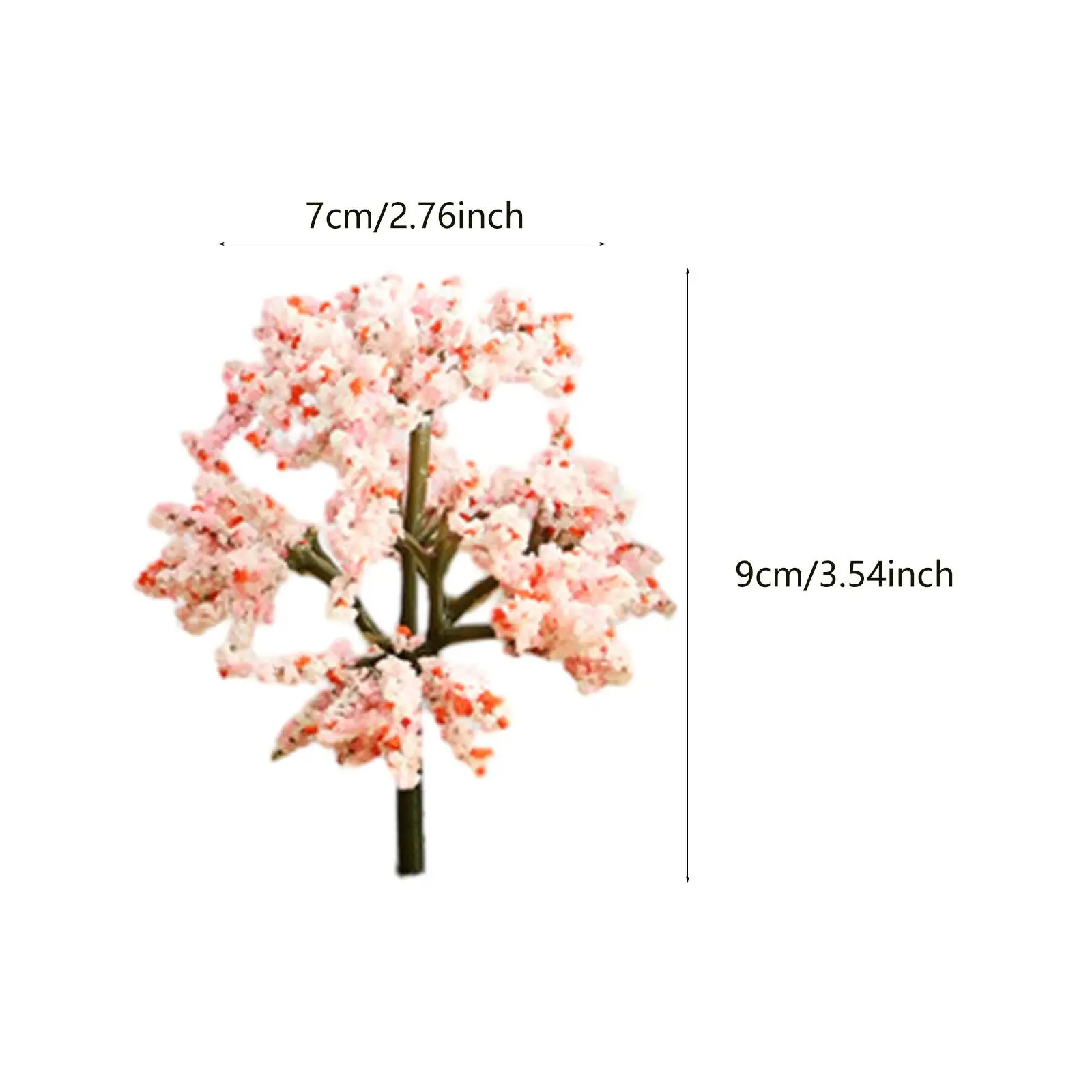 10-delige modelbomen Hobby Gebouw Architectuur Trein Landschap Spoorweg Gesimuleerde kunstbomen Accessoires voor het maken van scènes