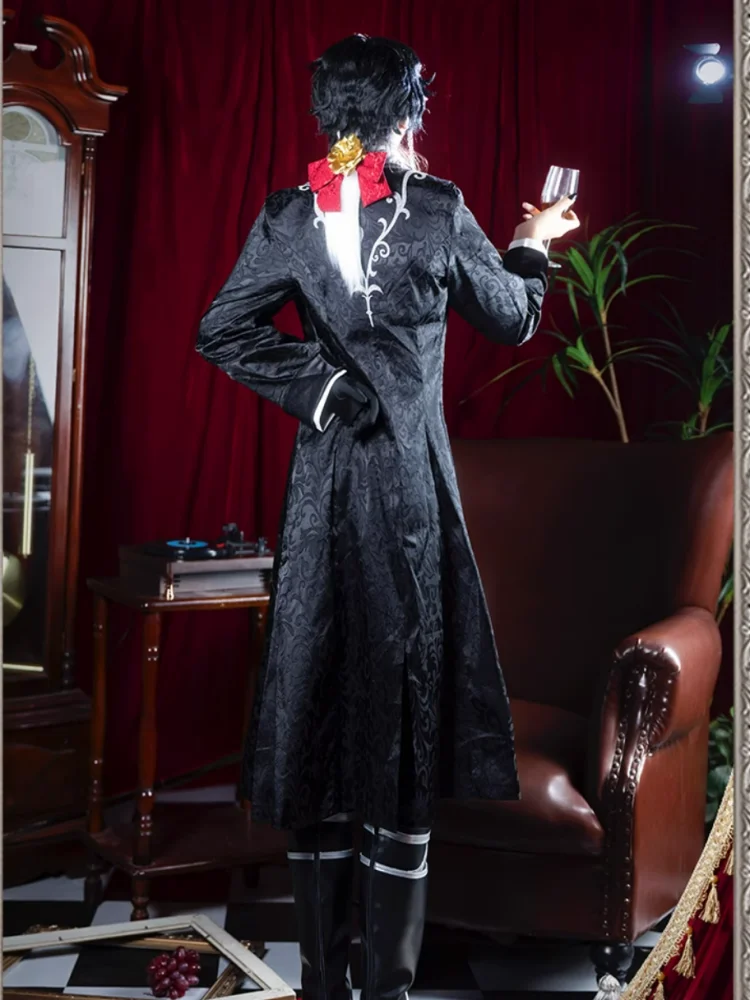 Photographer Cosplay Identity V Joseph Desaulniers Cosplay Game Suit Men Fashion Uniform Halloween Comic-con Party Suit Stock