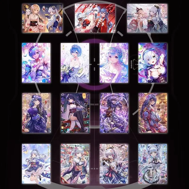 1/4/12 BOX Sexy Goddess Story Cards CHAOYU BLIND BOX Limited Stereo Character SZR Fun Puzzle Design Thermal Collection Cards